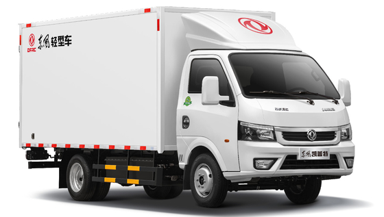 O caminhão elétrico 1650kg de Dongfeng do caminhão elétrico leve da carga EV avaliou a capacidade de carga