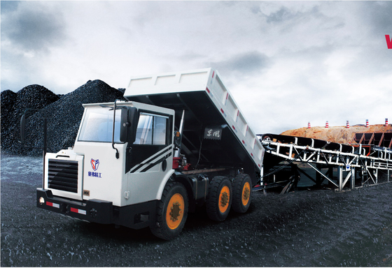 entrega interna carbonosa à prova de explosões do caminhão 105kw da cabeça 6x4 lisa