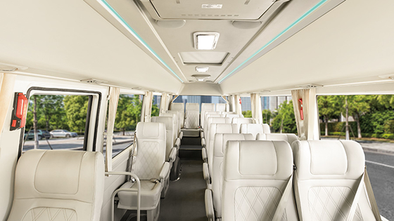 Ônibus diesel 6M City Coach Bus da cidade de KINGLONG com 22 Pessangers avaliado