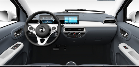 portas do carro elétrico 5 de base de roda EV de 2440mm 4 assentos com a bateria de lítio ternária