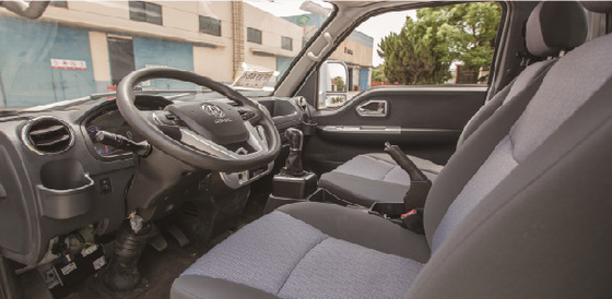 O caminhão elétrico 1650kg de Dongfeng do caminhão elétrico leve da carga EV avaliou a capacidade de carga