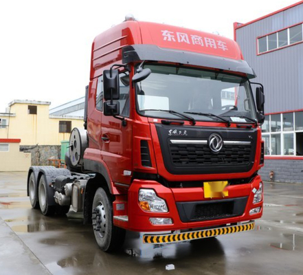 420HP Cng resistente transporta a emissão do caminhão Eur.IV do trator 6x4