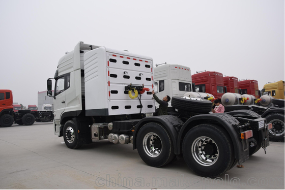 Tipo resistente químico caminhão dos caminhões RHD de Cng de entrega da carga