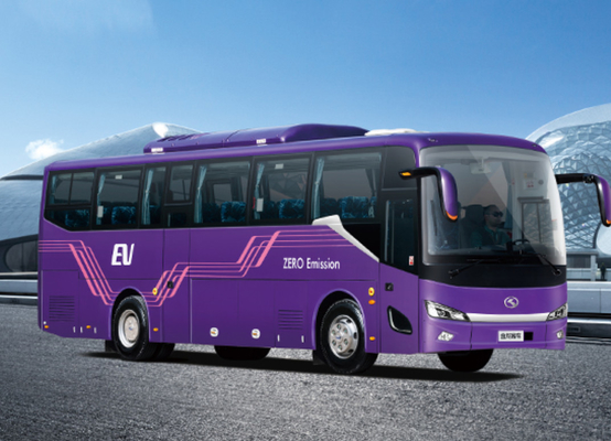 ônibus da cidade de 11M Pure Electric Diesel com a porta para fora aberta pneumática