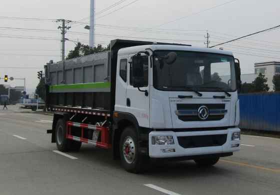 Caminhão basculante leve 2-3 Ton Trash Truck Dumping do lixo do chassi do dever