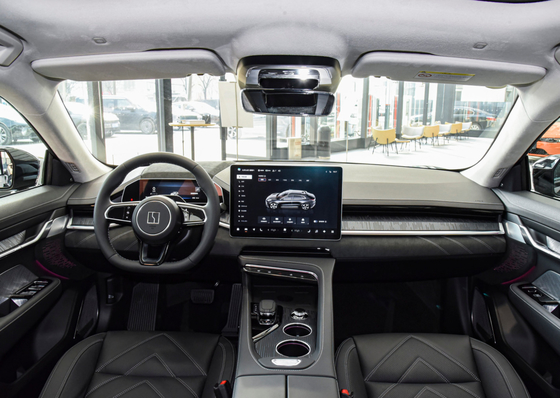 Tipo carro elétrico dos esportes de Y2023 Zeekr001 de EV com configuração superior da roda de 22 polegadas