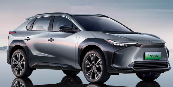 Modelo 2023 do driving range de Suv EV China Toyota BZ4X 400KM dos carros elétricos de Toyota Bz4x