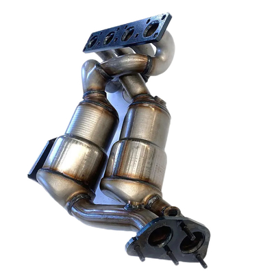 O distribuidor de exaustão CAT Exhaust Pipe Auto Engine dupla parte o conversor catalítico para BMW 3 séries E90 320I